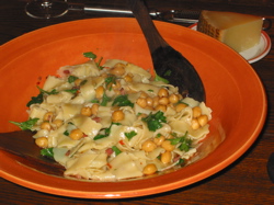 Joseph’s mother’s lagane e ceci.